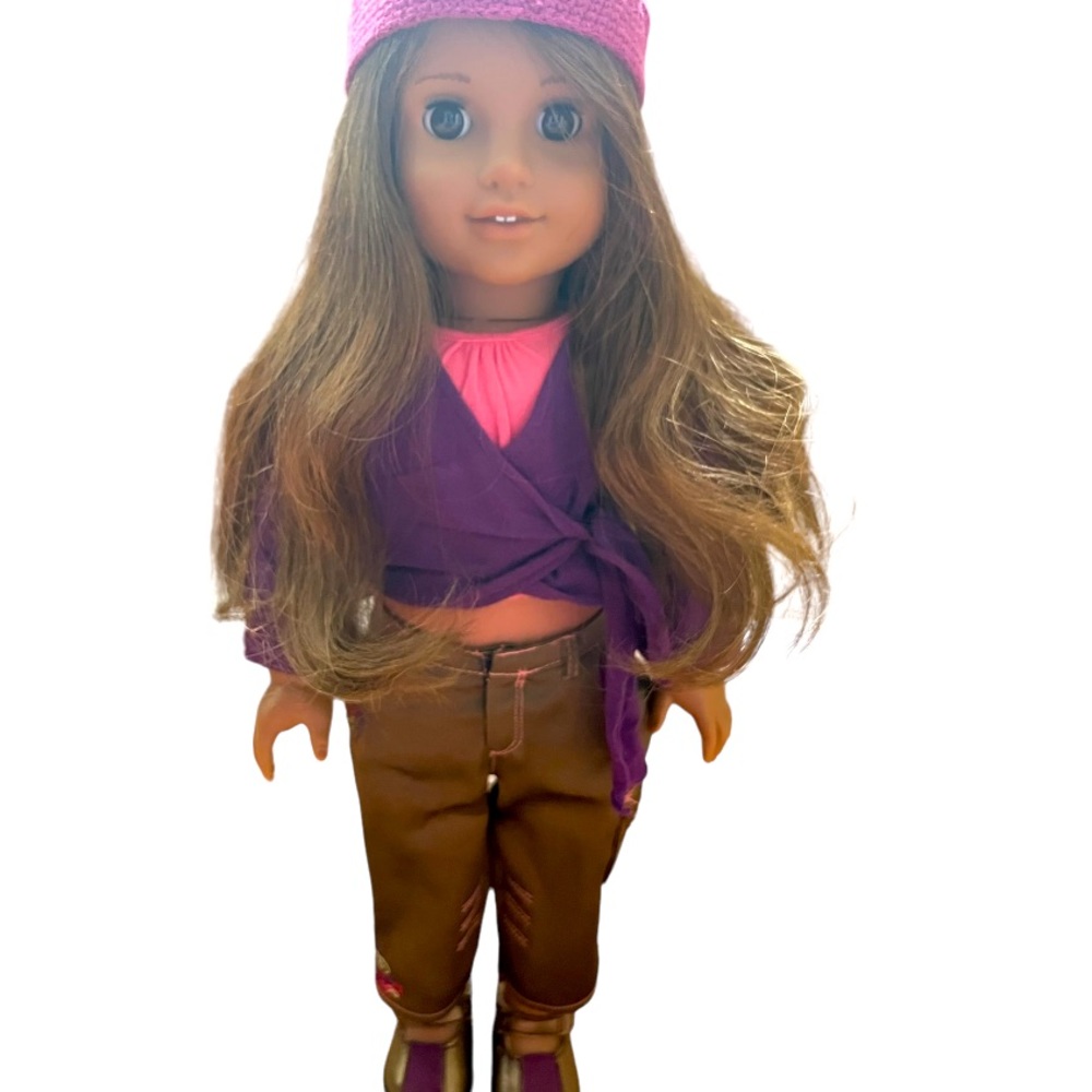 American Girl Doll Marisol- retired 2005 girl of the year.